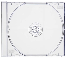 Tray for CD jewel case, CLEAR